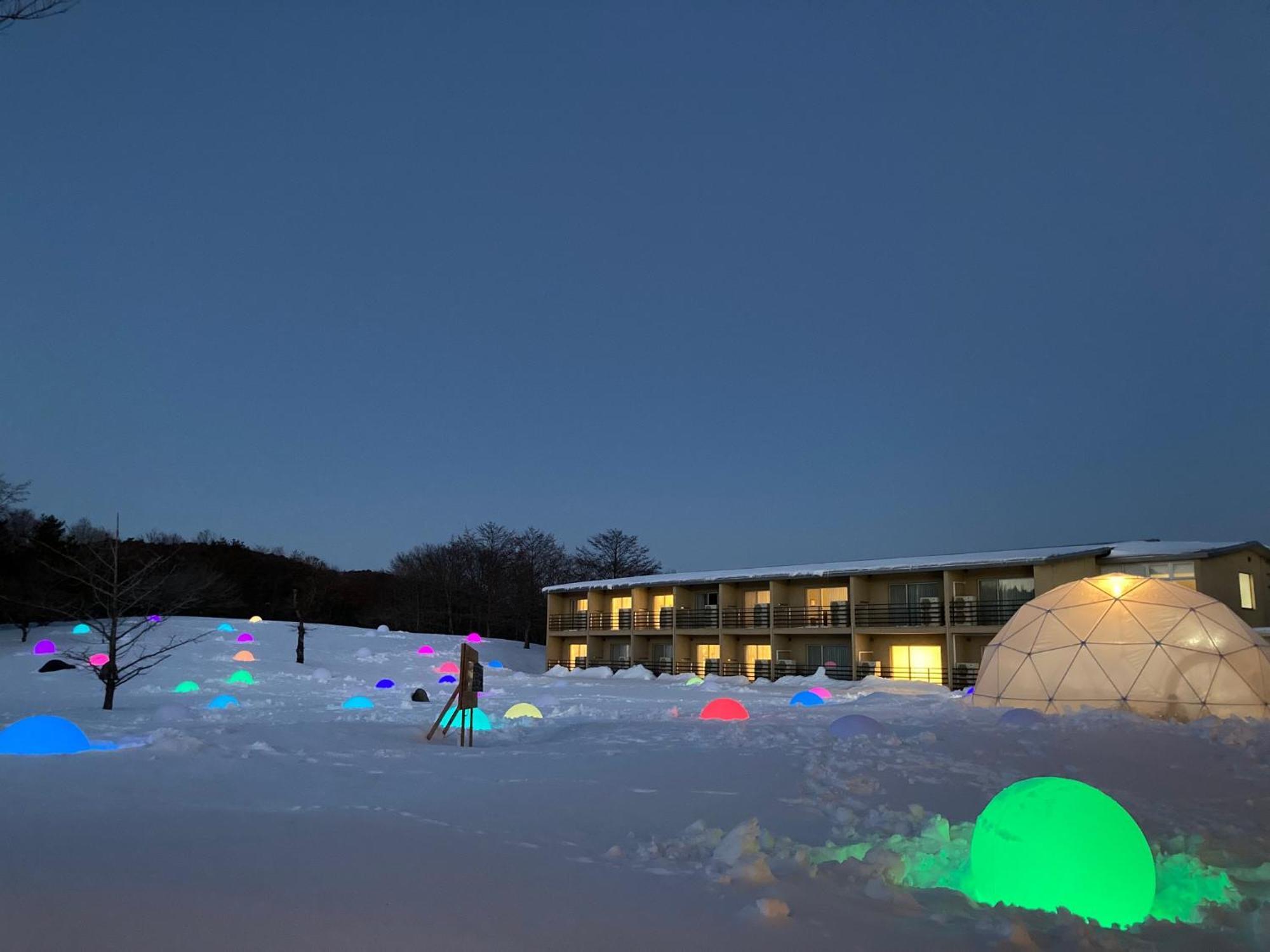 Mineyama Kogen Hotel Relaxia Kamikawa  Esterno foto